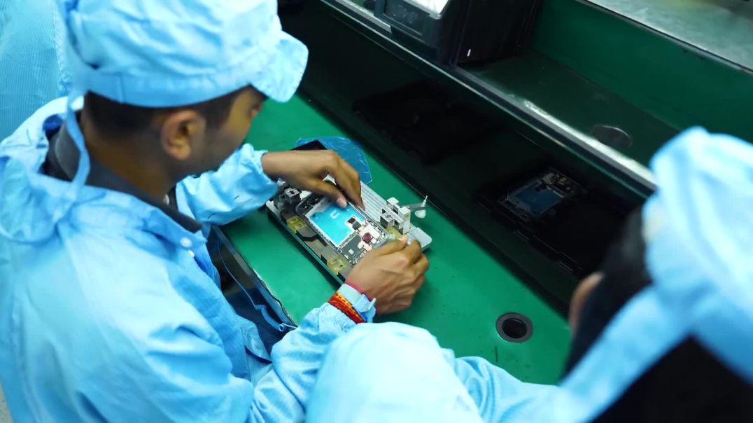 I Visited Indian Brand Lava mobile Factory - Behind Reality