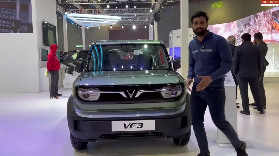 New VINFAST VF3 5 Seater Electric Car _ ₹2 Lakh _ 260 Km Range _ Most Affordable Best Ev Car 2025