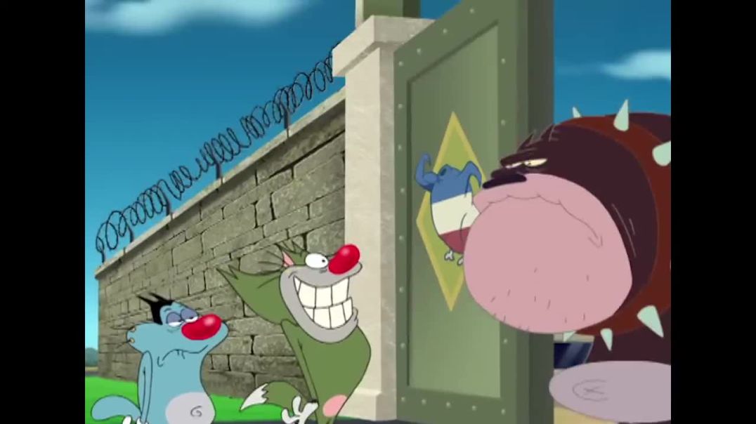 हिंदी Oggy and the Cockroaches - TO SERVE AND PROTECT S03E38 - Hindi Cartoons fo