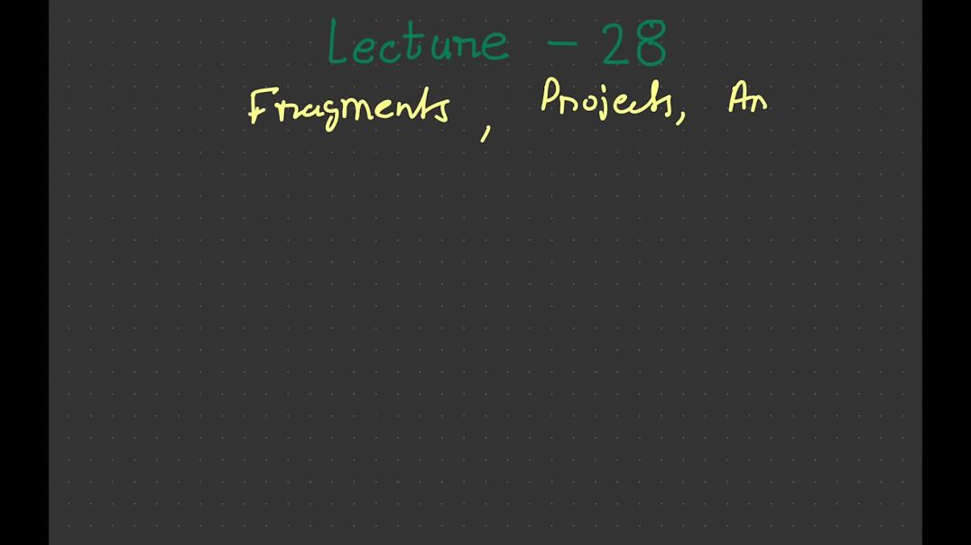 28. Fragments _ Assignment _ Android Tutorials in Hindi_Full-HD