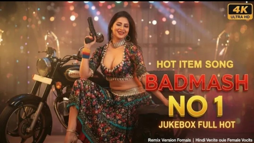 BADMASH NO 1 (Official Video)  Hot Item Song 2025  Bollywood Dance  4K Ultra HD