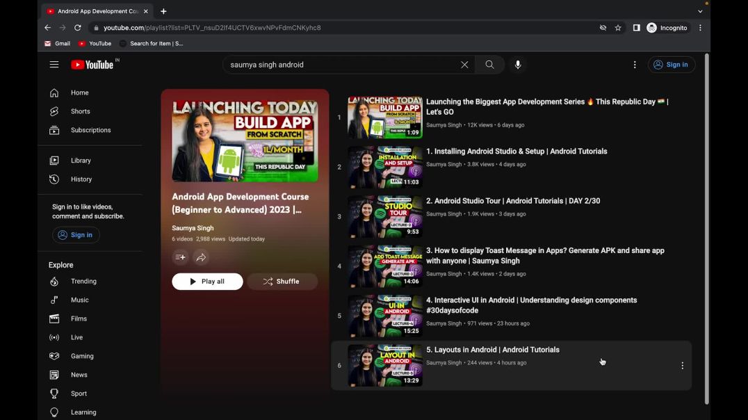12. Fully Functional App _ Assignment _ Android Tutorials in Hindi_Full-HD