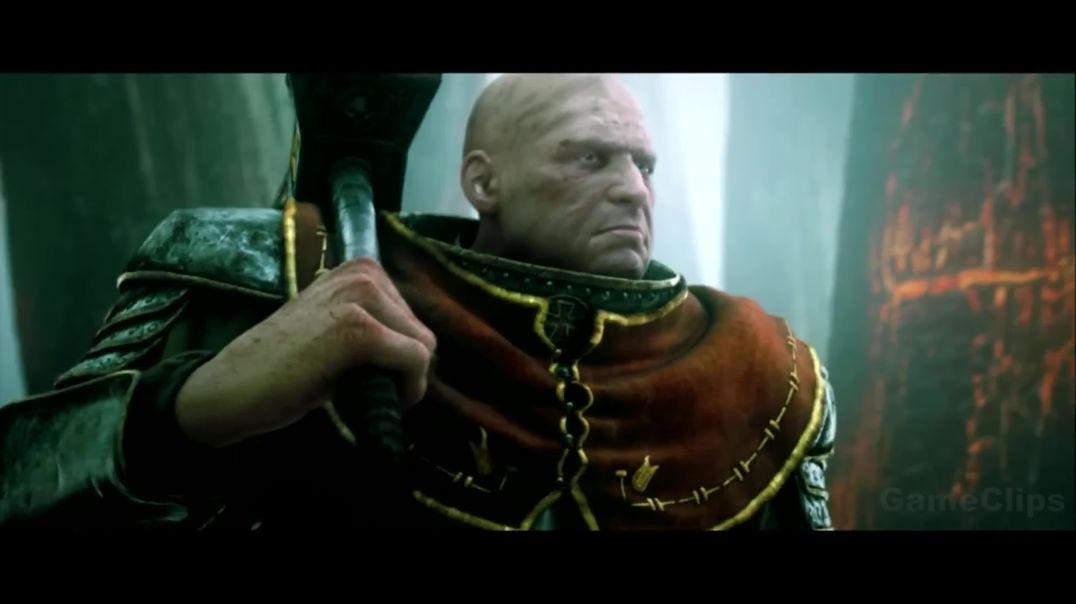 WARHAMMER Warrior Priest Kills Army Of Chaos Warriors Fight Scene (2023) 4K ULTRA HD(4K_60FPS)