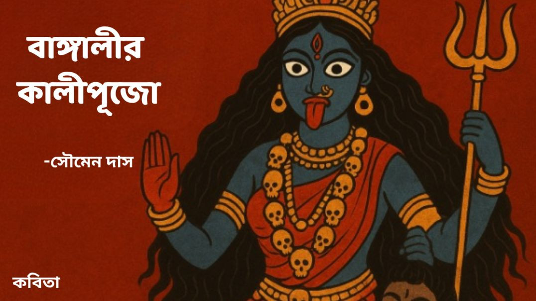 বাঙ্গালীর কালীপূজো-সৌমেন দাস || কবিতা