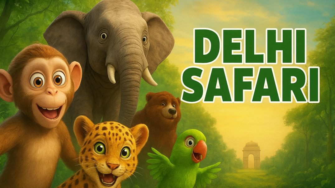 Delhi Safari || Hindi Educational Movie || Full HD Hindi