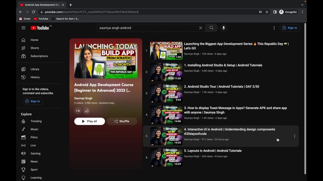 13. Pass Data from one screen to other _ Multi Screen App _ Android Tutorial_Full-HD