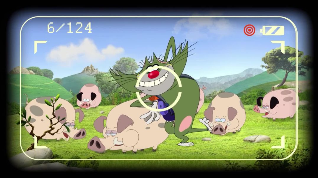 हिंदी Oggy and the Cockroaches  ALONE IN LAKE  Hindi Cartoons for Kids