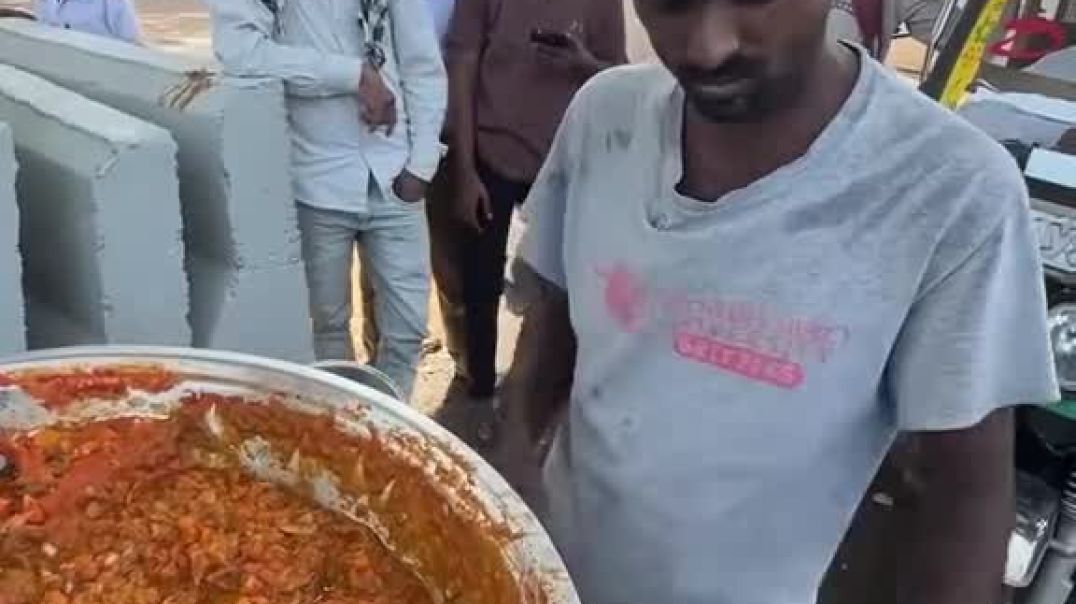 ⁣India viral chhole