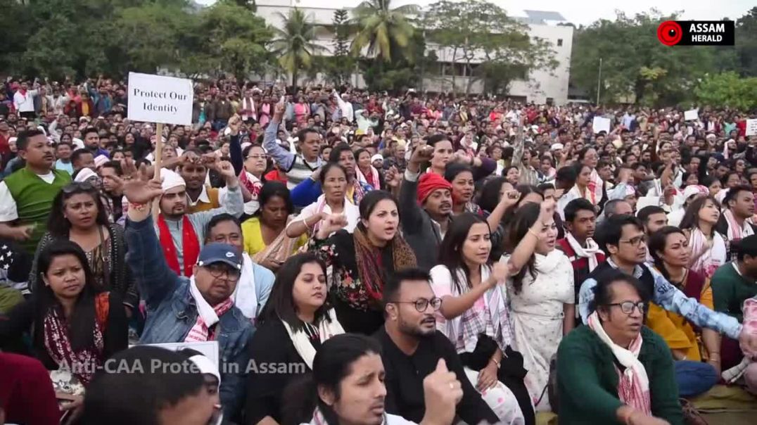 ⁣CAA Protest _ Politics Nakoriba Bondhu _ Zubeen Garg(720P_HD)