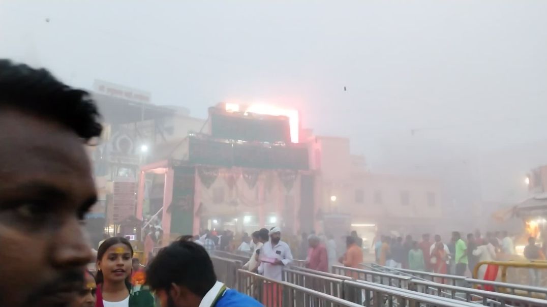 ⁣Shree Ram janm bhumi ayodhya morning vlogs video