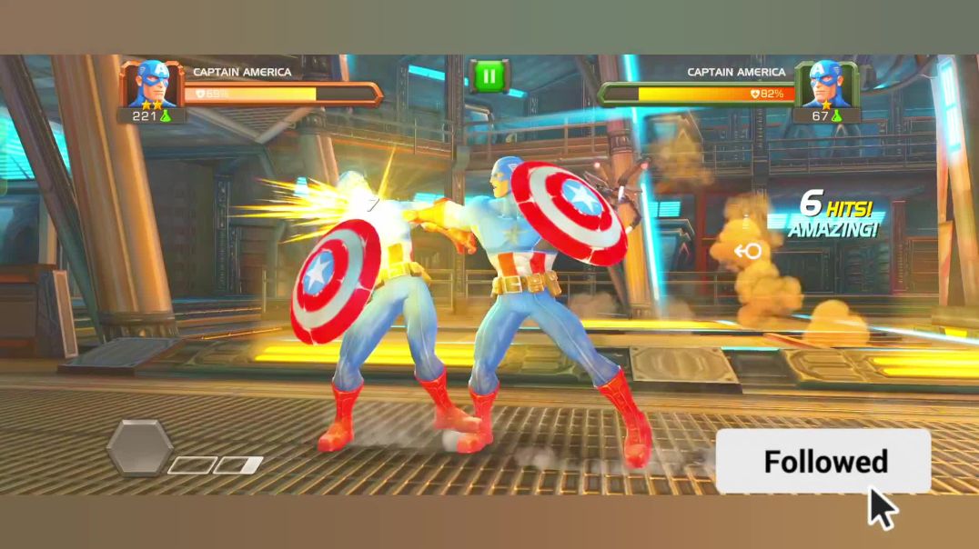 ⁣Avengers Game fight video