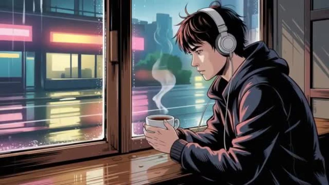 Rainy Night Lo-fi| alone Vibes| chil bats song