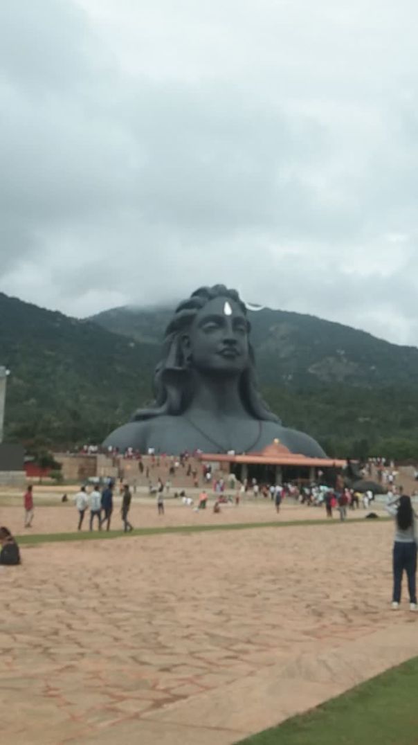 #video || शिव जी की सबसे बड़ी मूर्ति || #chikabalapura #shorts