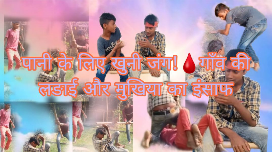 ⁣अमन के कॉमेडी में तुम लोगों का स्वागत है पानी के लिए खूनी जंग