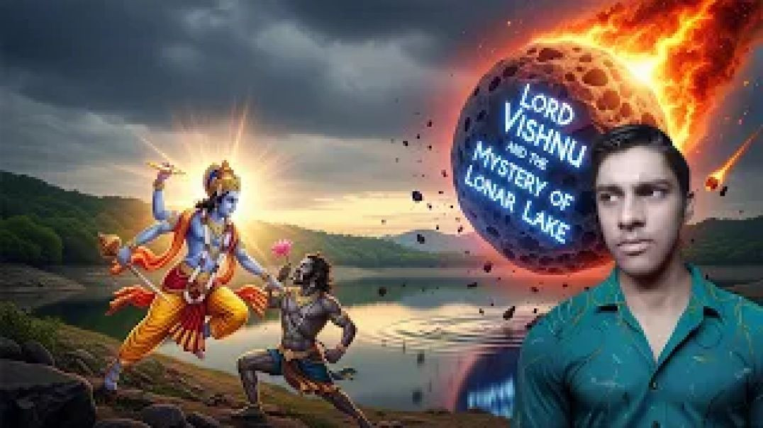 ⁣Bhagwan Vishnu Ji Aur Lonar Jheel Ka Rahasya... 🤔