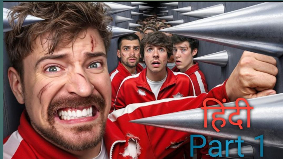 ⁣100 peoples vs world's Biggest trep!| Mrbeast hindi