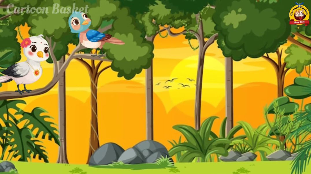 ⁣दो चिड़ियों की कहानी  l Do chiriya ki kahani l Hindi kahaniya