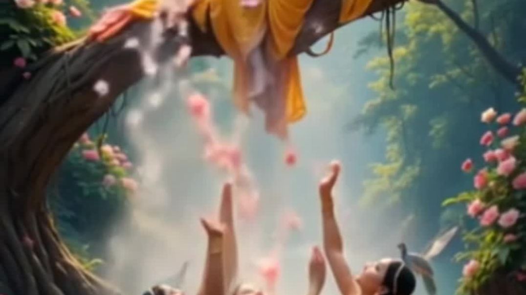 ⁣राधे कृष्ण का दिव्य प्रेम | श्याम-सखी भक्ति स्टेटस | Radha Krishna Status 2025