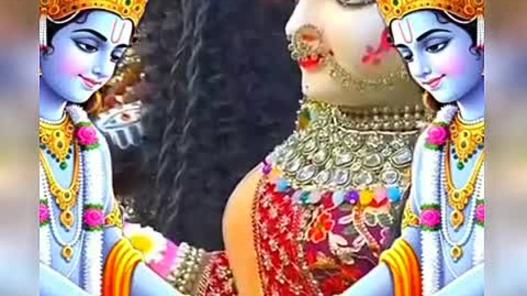 ⁣Radhe radhe radhe barsane wali radhe