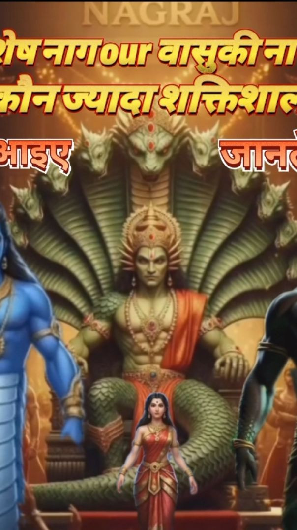 Sheshnaag vs Vasuki Naag | Kaun Shaktishaali? | #shorts