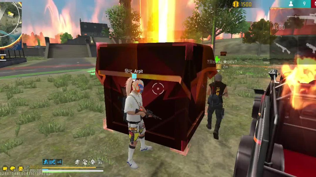 ⁣Booyah Free fire duo gameplay