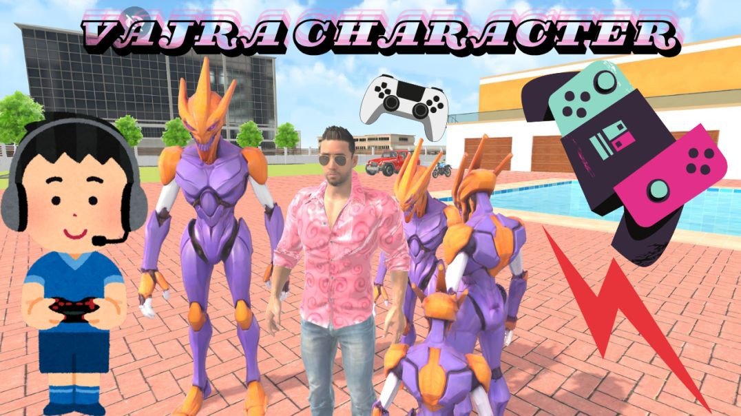 ⁣Vajra character new NPC | Indian thefts auto game play Nikhil gaming life