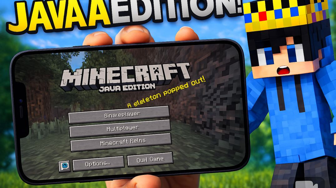 ⁣Finally Played JAVA Edition on Mobile 📲