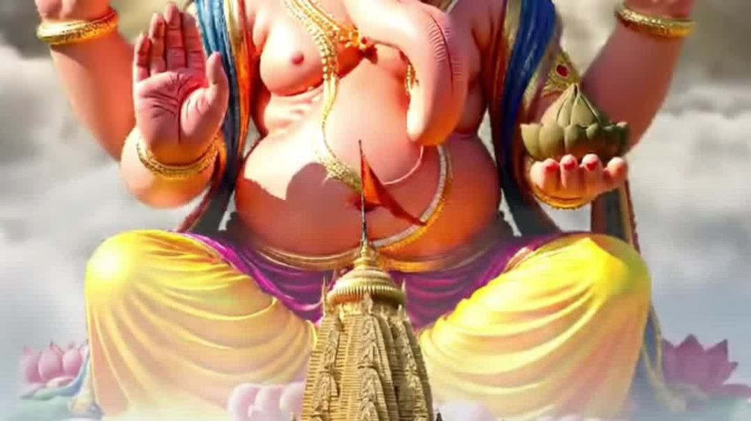 ⁣Bhagwan Ganesh Ki Jai Parvati ke lalla ki jai shosts Video