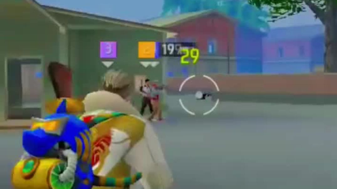 Free Fire Game Play Short Video 1vs4