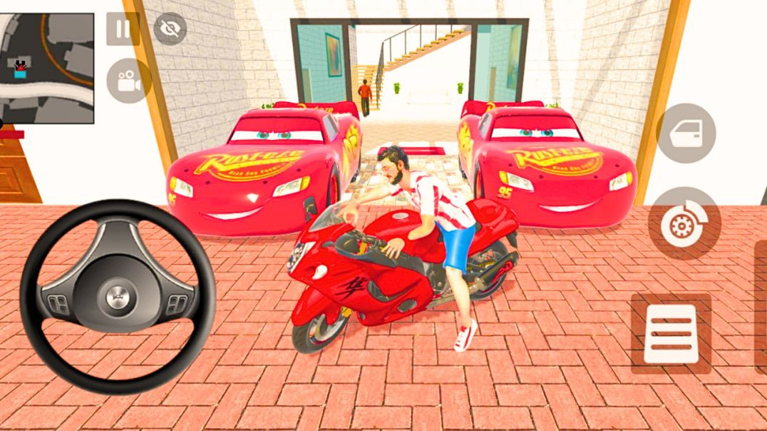 ⁣Car Bike Game: Franklin ordered an Rolls Royce cars and drives a new Indian Police JEEP in the game