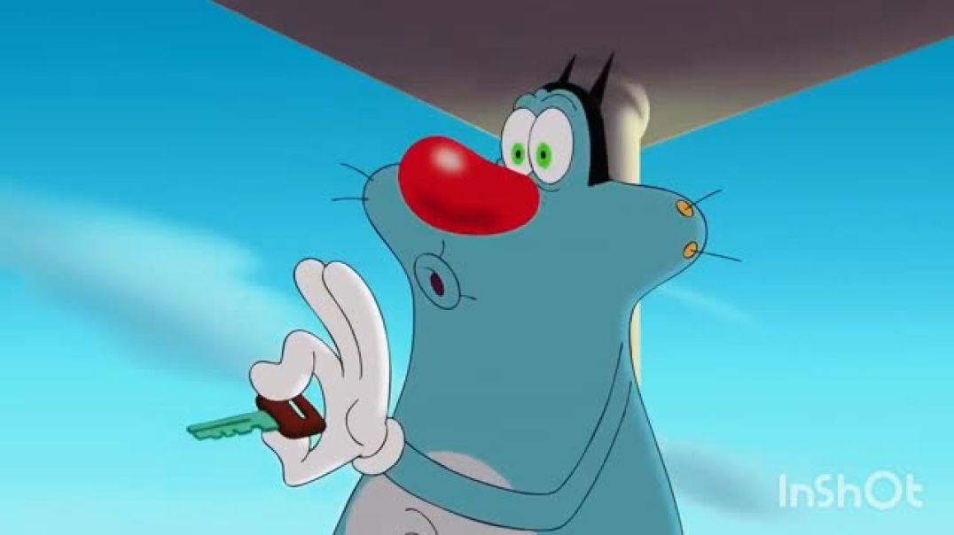 ⁣oggy and the cockroaches in Hindi episode oggy lut gaya