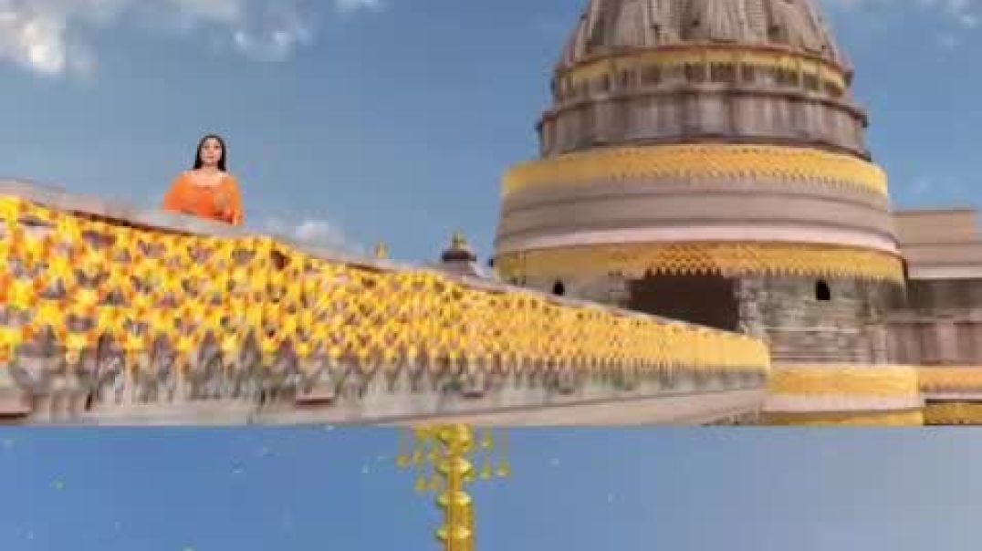 ⁣राम राज्य राम मंदिर ध्वजारोहण