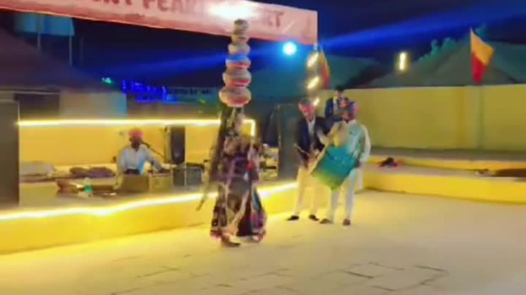 ⁣Dance jaisalmer