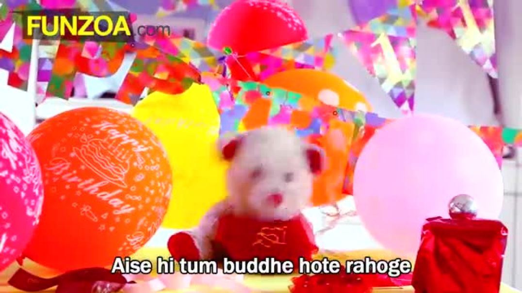 ⁣Happy Birthday To You Ji - Funny Hindi Birthday Song (Part 1) - Funzoa Mimi Teddy, Krsna Solo