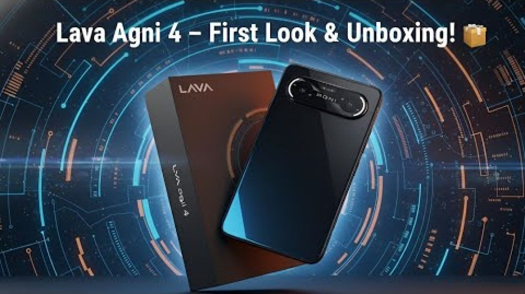 ⁣⚡Lava Agni 4 – Made in India 🇮🇳 Monster Smartphone 2025!