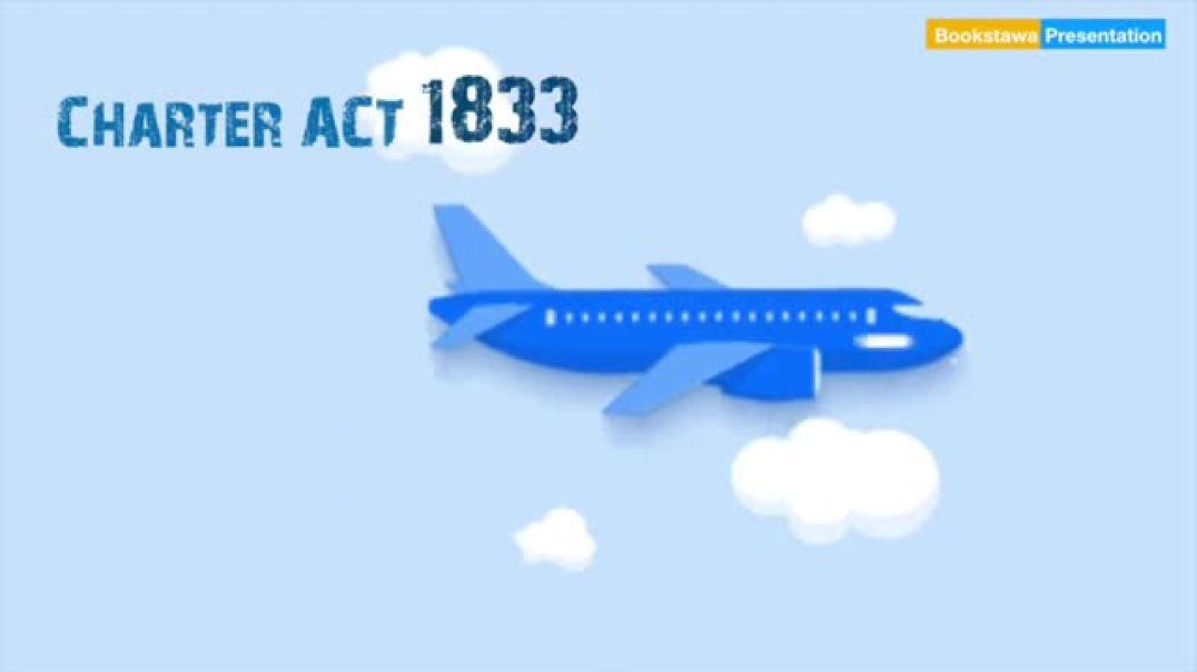 ⁣Charter Act 1833 @ Saint Helena Act in British India