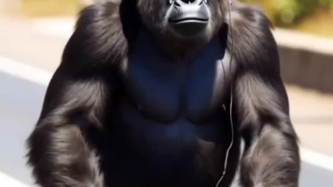 ⁣Gorilla bhai ka huwa breakup 💔 short video " criss