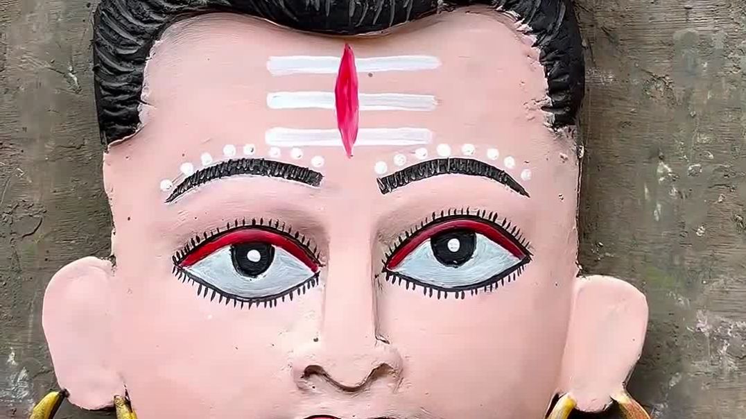 Lord Shiv murti making/mahadev murti making /mahadev idol making/bholenath idol making #shorts