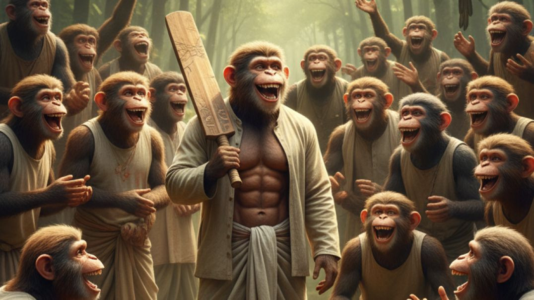 ⁣Aam chor jangal cricket hathi bhai