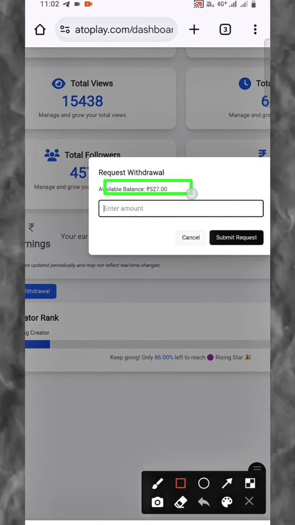 Atoplay Payment/Earning Proof🤑💸#atoplay #atoplayearning