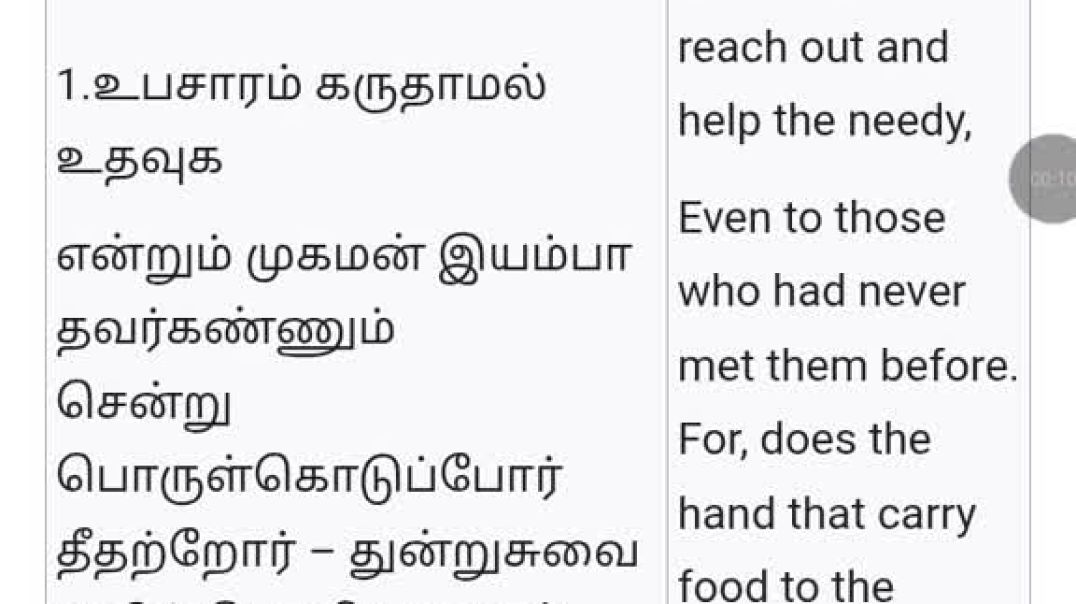 Sivaprakasar wrote nanneri