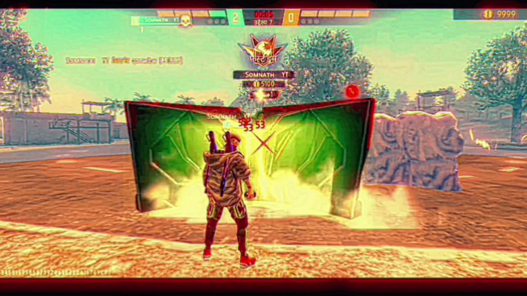 ⁣Free fire gameplay video