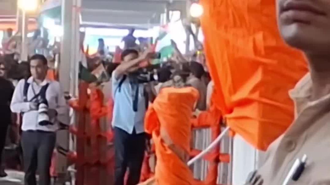 नीतीश कुमार और नरेंद्र मोदी बिहार के सिवान जिला में भव्य स्वागत।