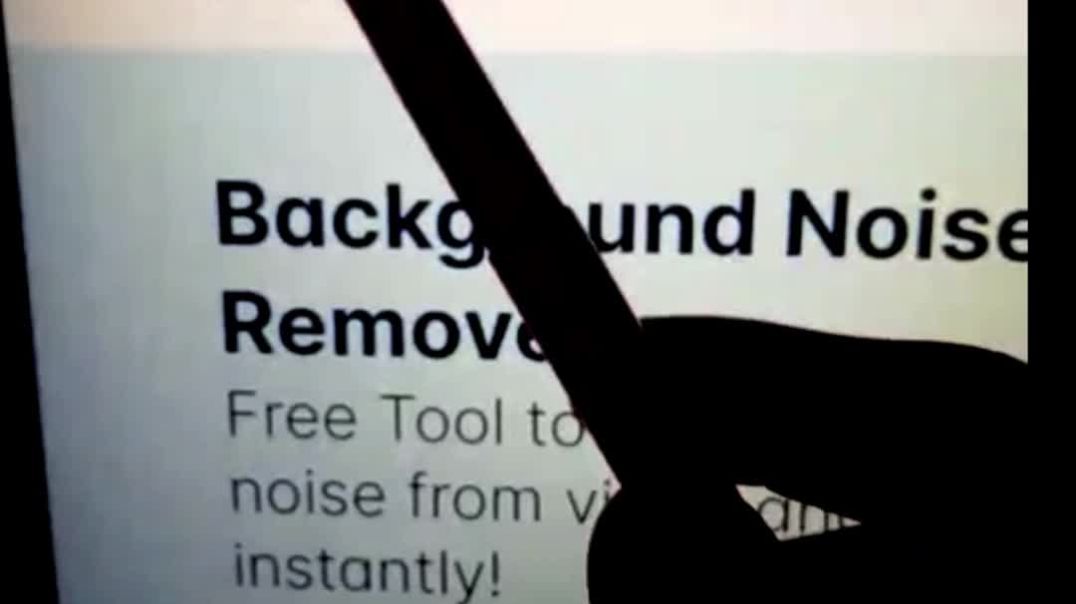 ⁣remove background noise from any video