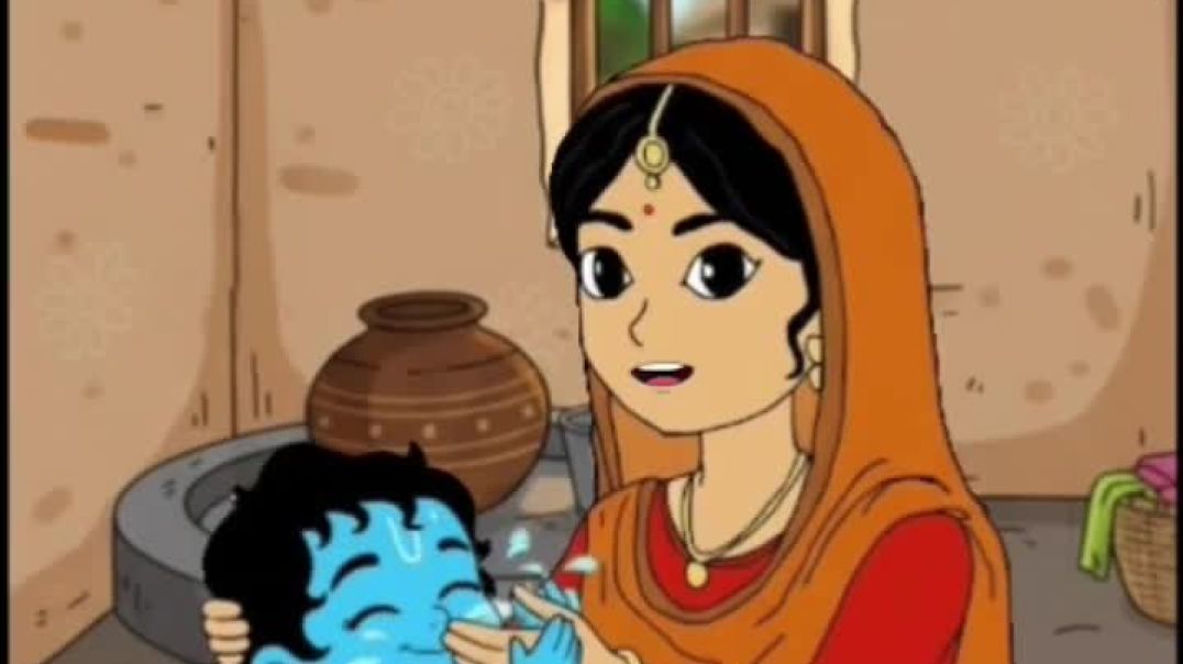 ⁣thakur ji ne khayi chori na karne ki Kasam ❤️ @BhaktiPath  #animation #sochbydheeru