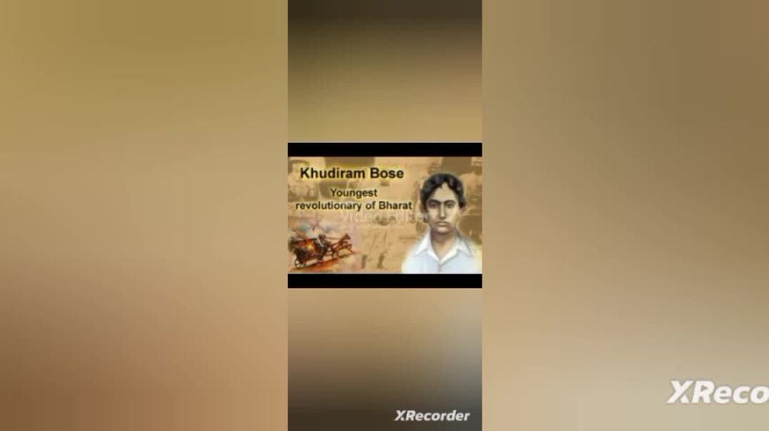 Khudirambose(3Dec1889 – 11Aug1908)