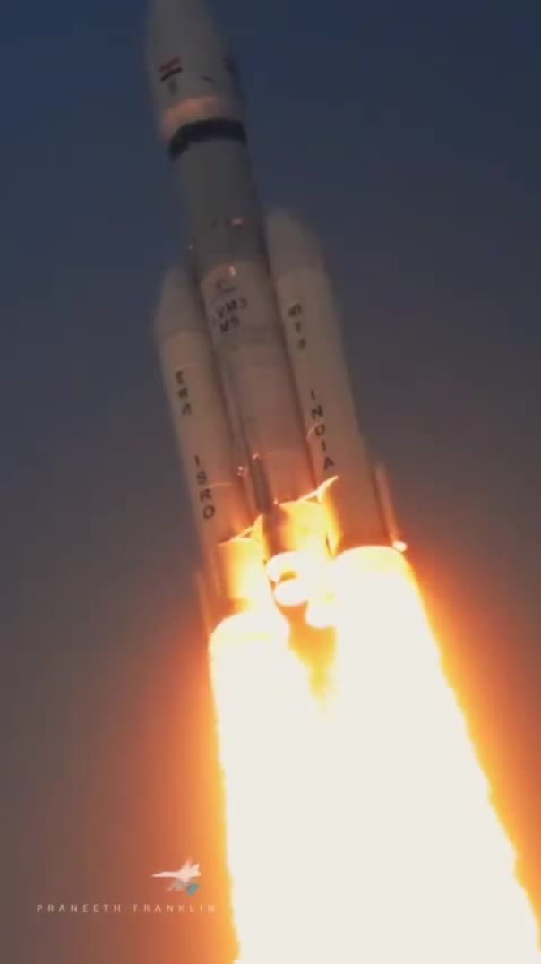 Chandrayan lonching video