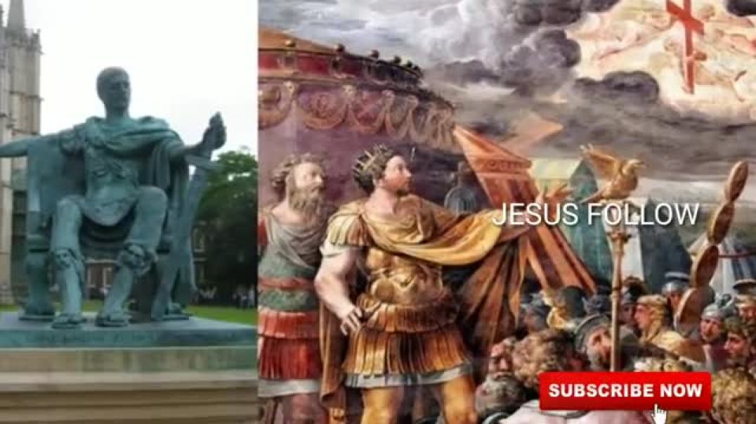 ⁣Constantine the Great founded roman Catholic(rc) church