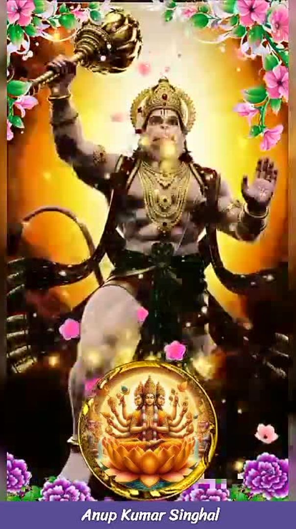 Hanuman bhakti l power full mantra l bhakti Sagar #bhakti short