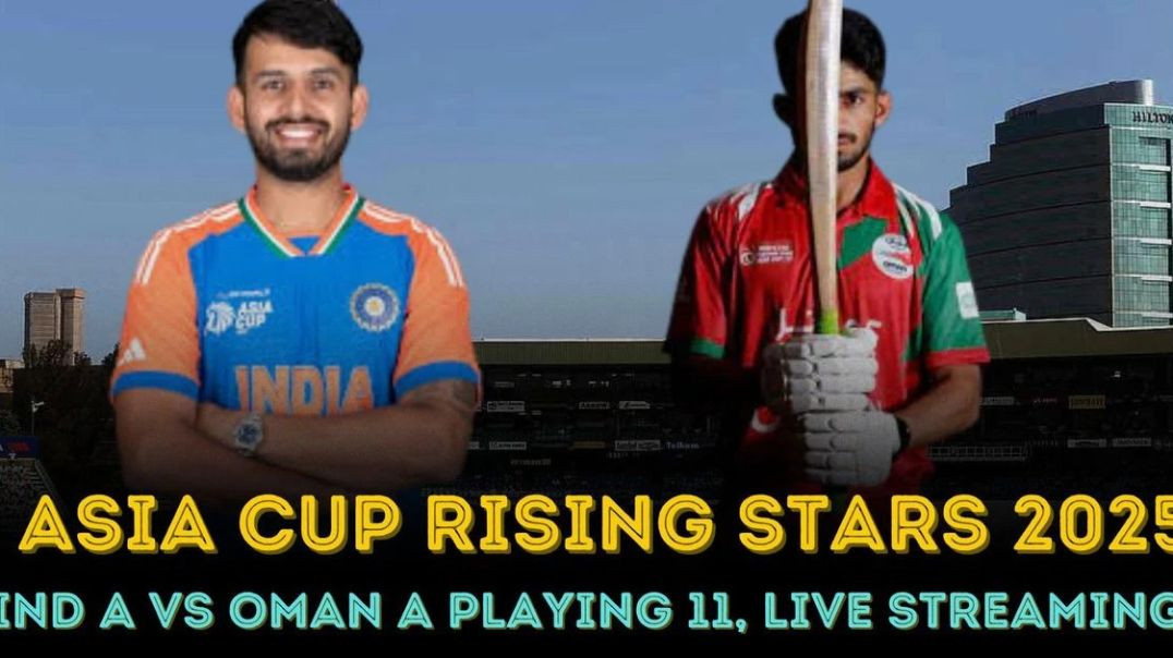⁣INDIA A vs OMAN A T20 MATCH #india #oman #t20 #trending